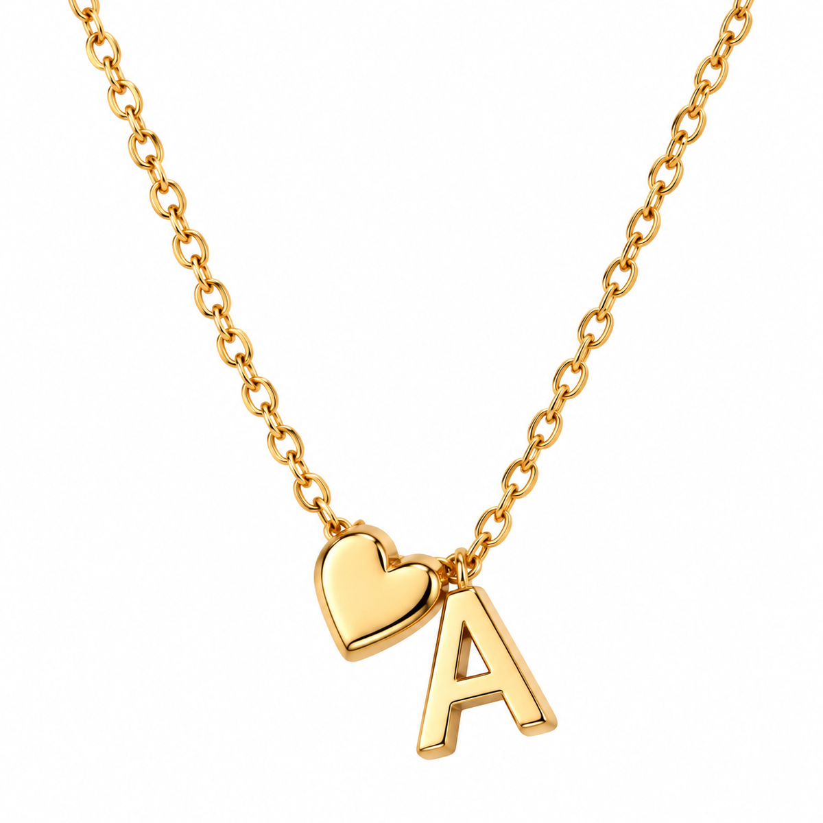 Arvella™ | Collar de Corazón e Inicial